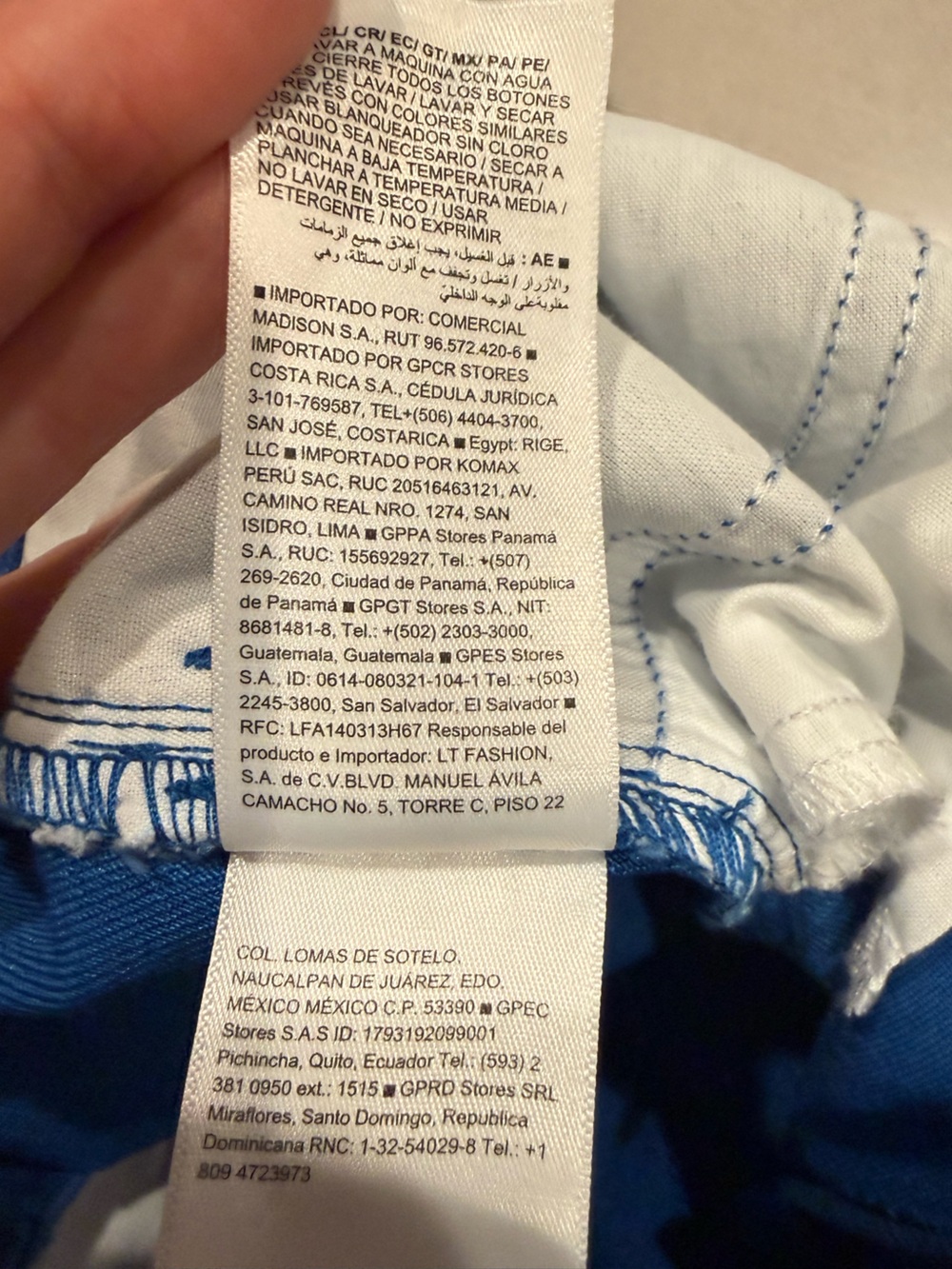 Old Navy High-Rise WOW Shorts Size 14 Sapphire Sky Blue NWOT - Picture 6 of 12